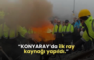 KONYARAY Banliyö Hattı’nda Tarihi Adım: İlk...